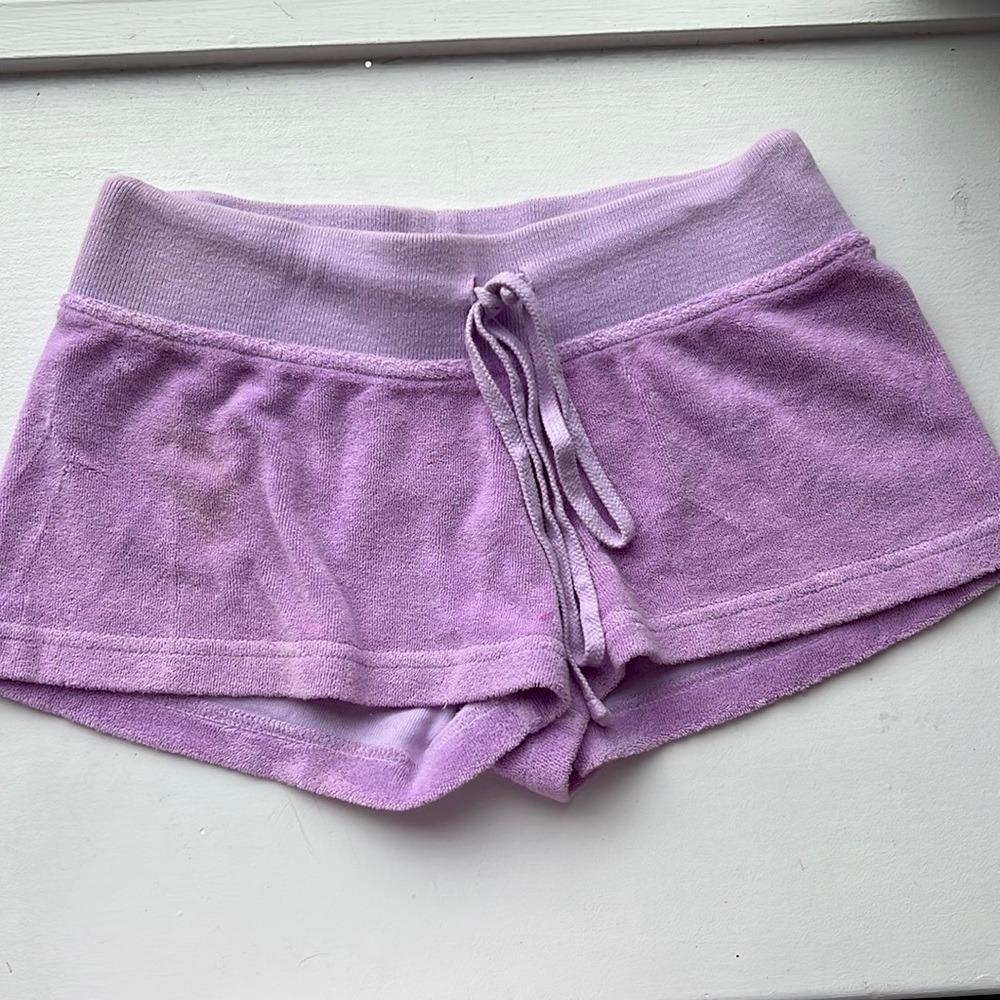 Hard tail terry shorts